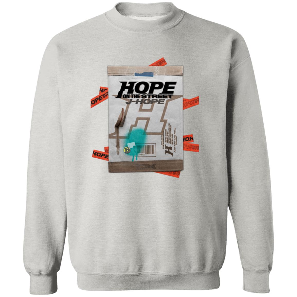 J-Hope Hope on the Street Crewneck Sweatshirt