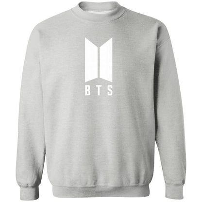 BTS Logo Crewneck Pullover Sweatshirt
