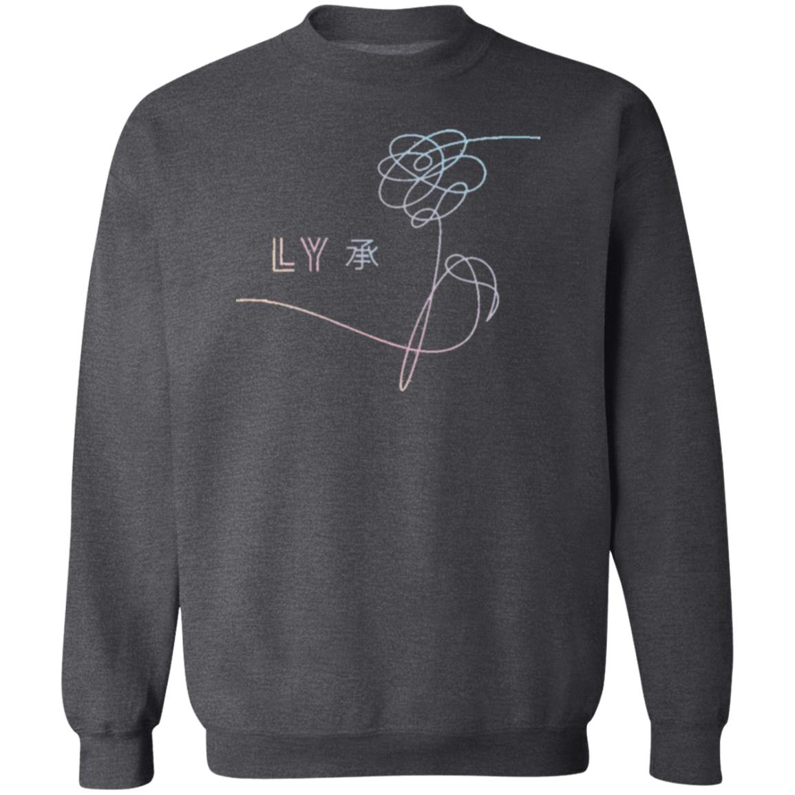 BTS Love Yourself Crewneck Pullover Sweatshirt