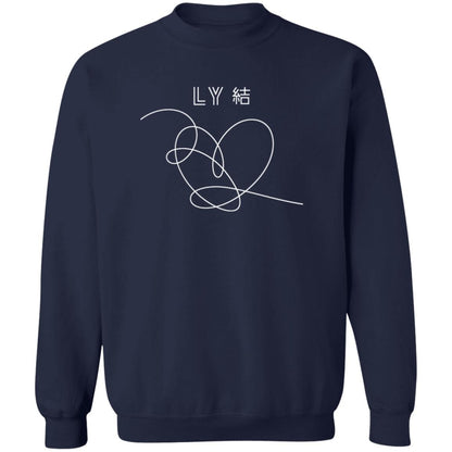 BTS Love yourself Crewneck Pullover Sweatshirt