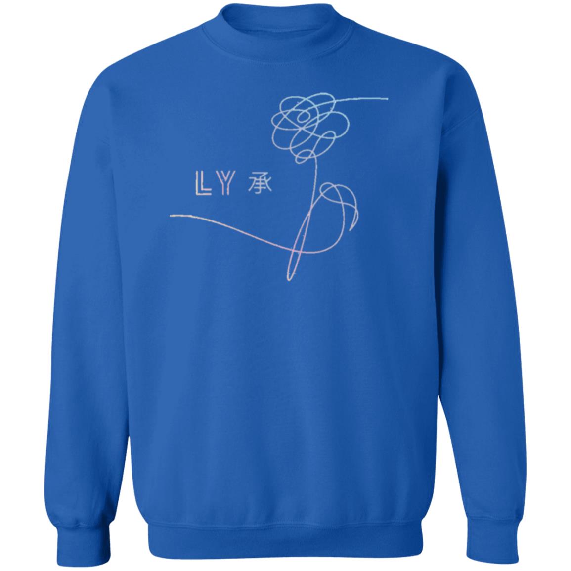 BTS Love Yourself Crewneck Pullover Sweatshirt