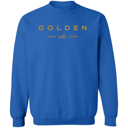 Jung Kook Golden Album Crewneck Sweatshirt - SD-style-shop