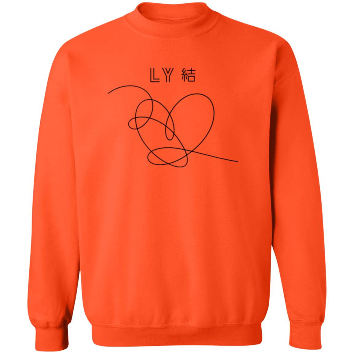 BTS Love Yourself Crewneck Pullover Sweatshirt