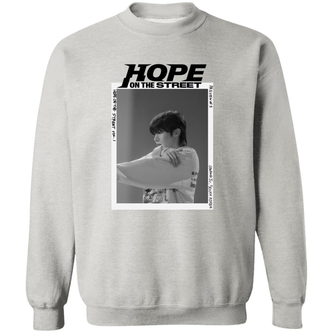 J-Hope Hope on the Street Crewneck Sweatshirt