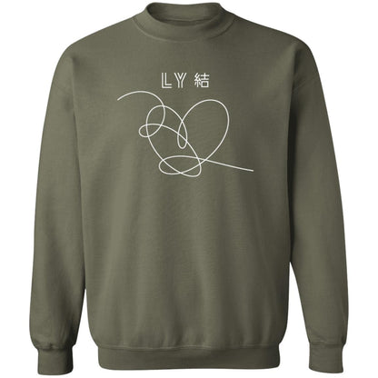 BTS Love yourself Crewneck Pullover Sweatshirt