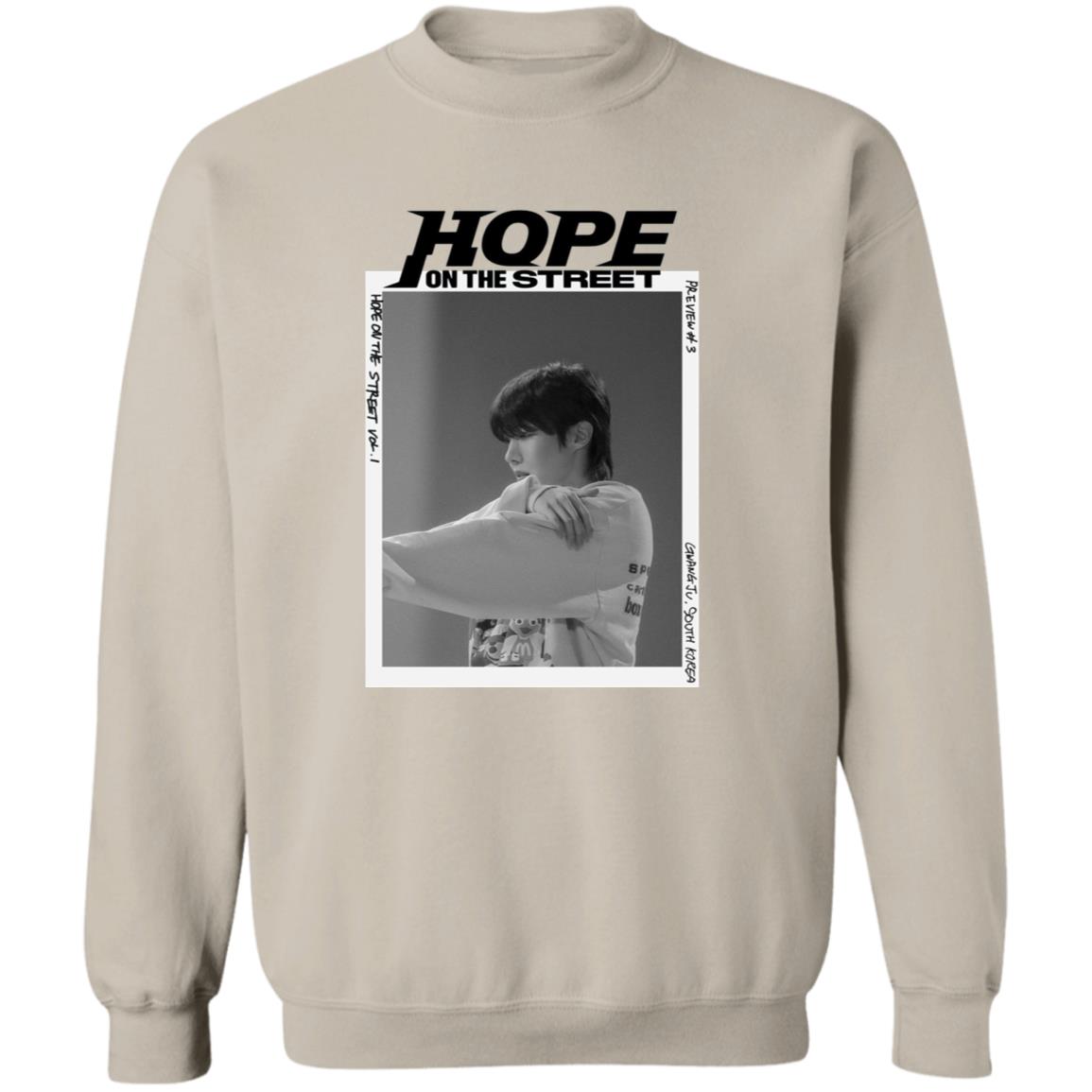 J-Hope Hope on the Street Crewneck Sweatshirt