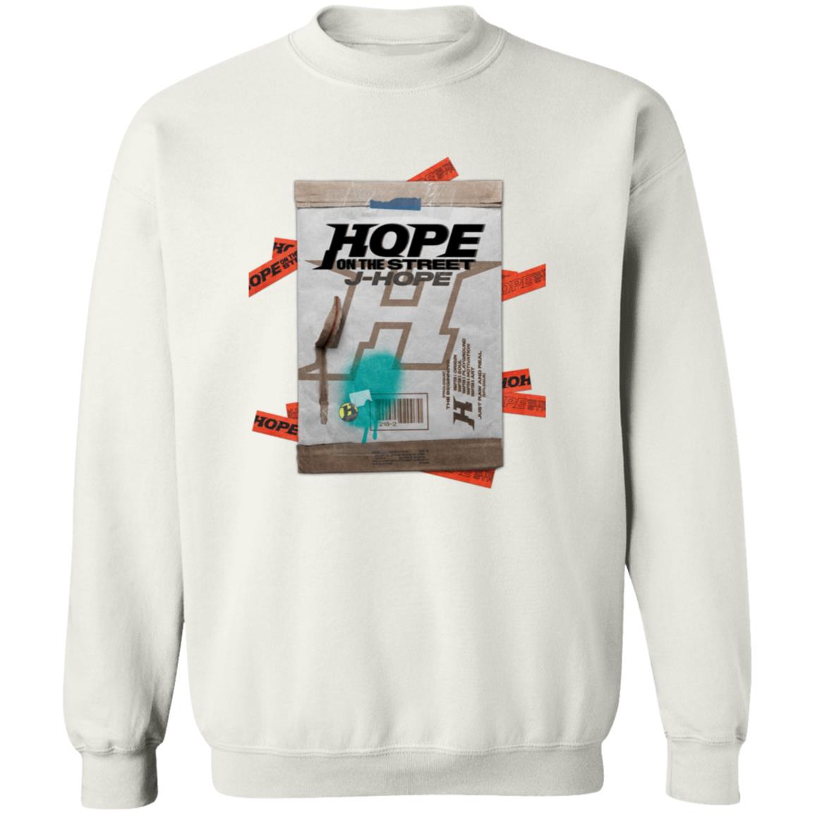 J-Hope Hope on the Street Crewneck Sweatshirt