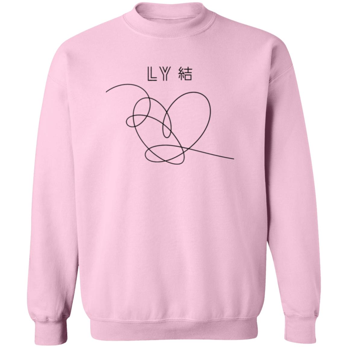 BTS Love Yourself Crewneck Pullover Sweatshirt