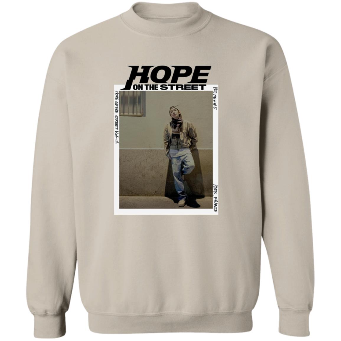 J-Hope Hope on the Street Crewneck Sweatshirt