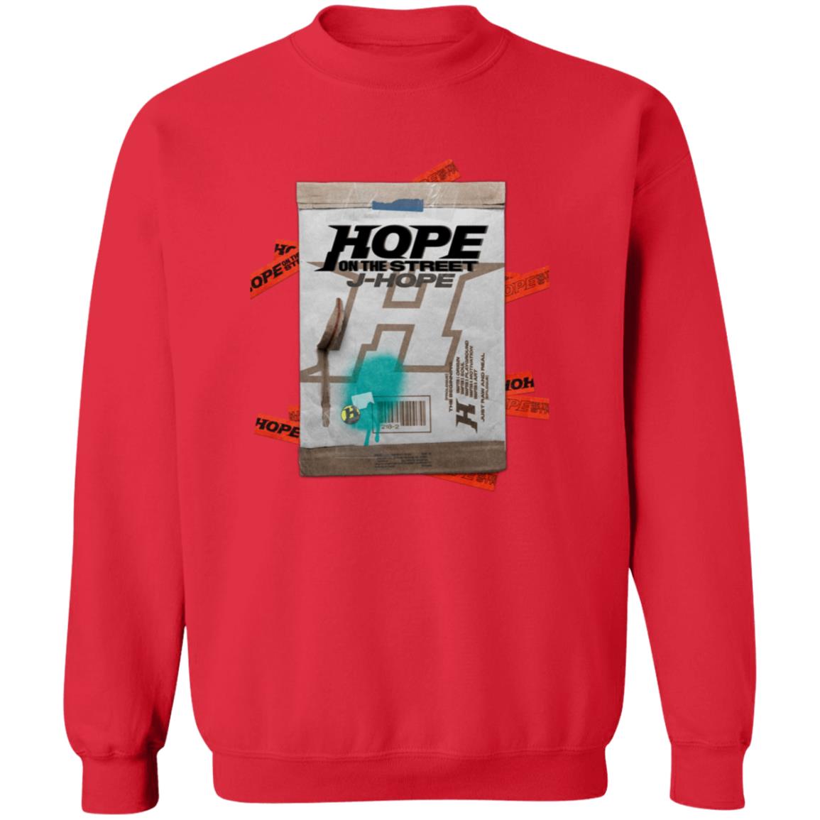 J-Hope Hope on the Street Crewneck Sweatshirt