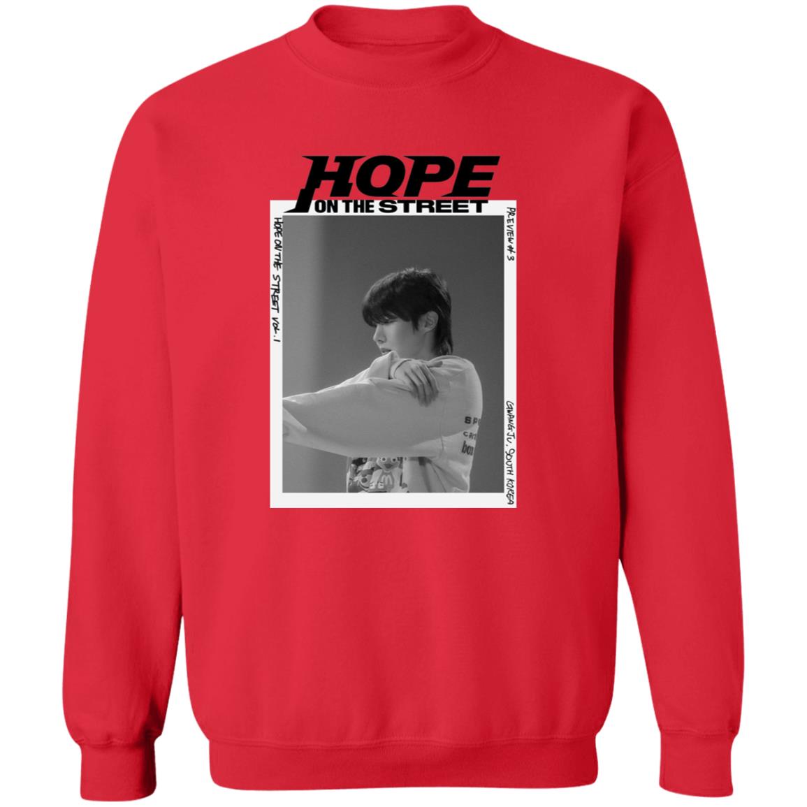 J-Hope Hope on the Street Crewneck Sweatshirt