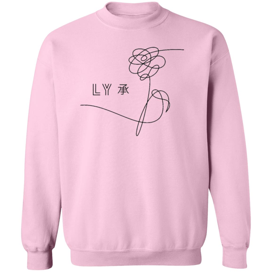 BTS Love Yourself Crewneck Pullover Sweatshirt