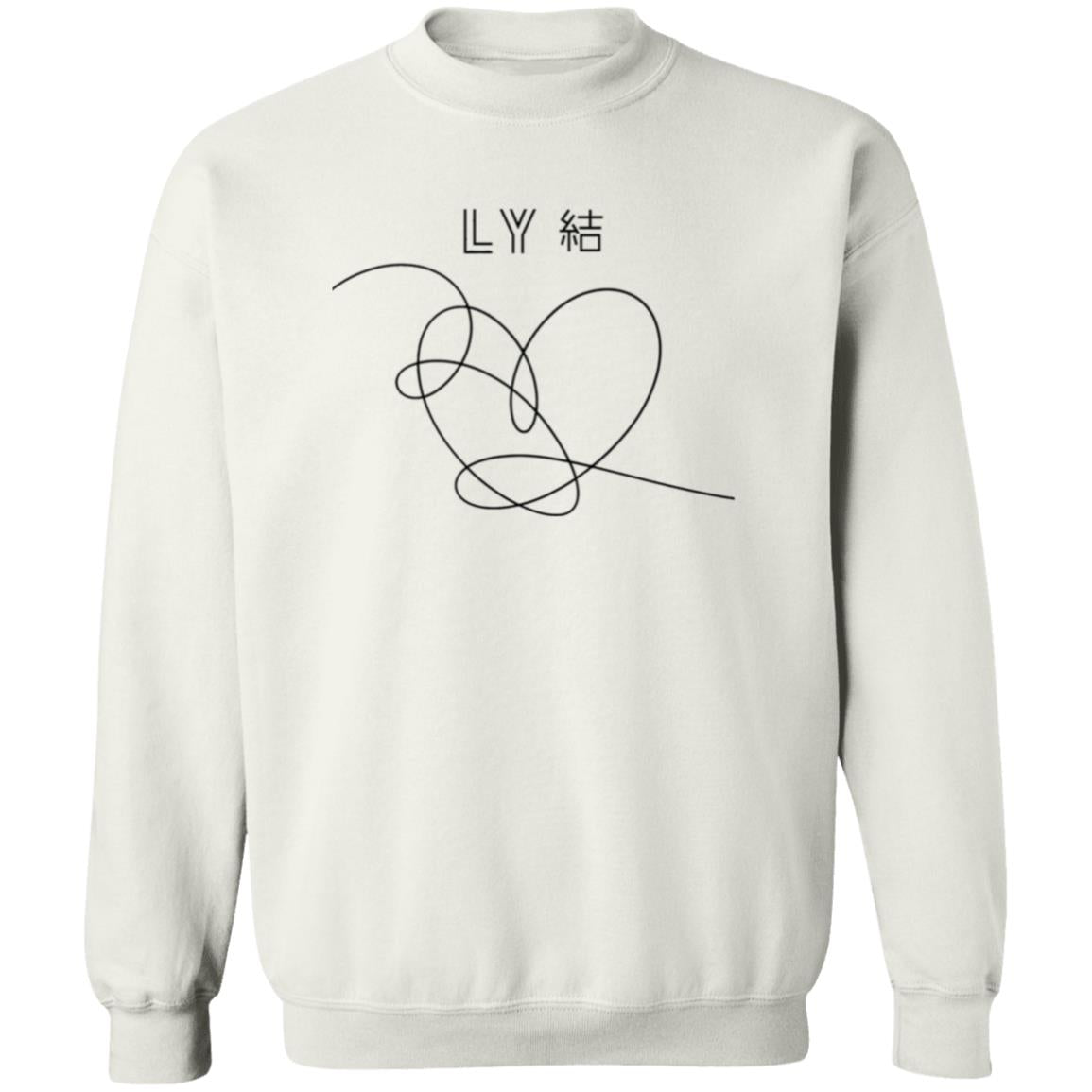 BTS Love Yourself Crewneck Pullover Sweatshirt