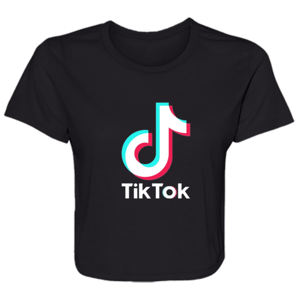 TikTok Flowy Cropped Tee - SD-style-shop