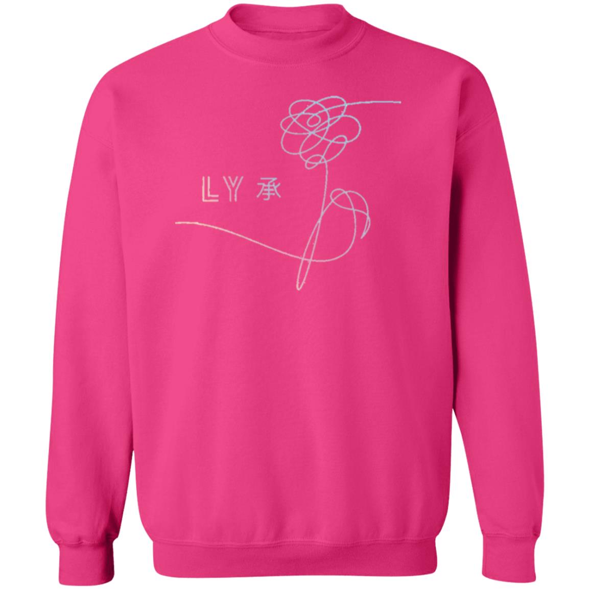 BTS Love Yourself Crewneck Pullover Sweatshirt