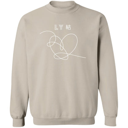 BTS Love yourself Crewneck Pullover Sweatshirt