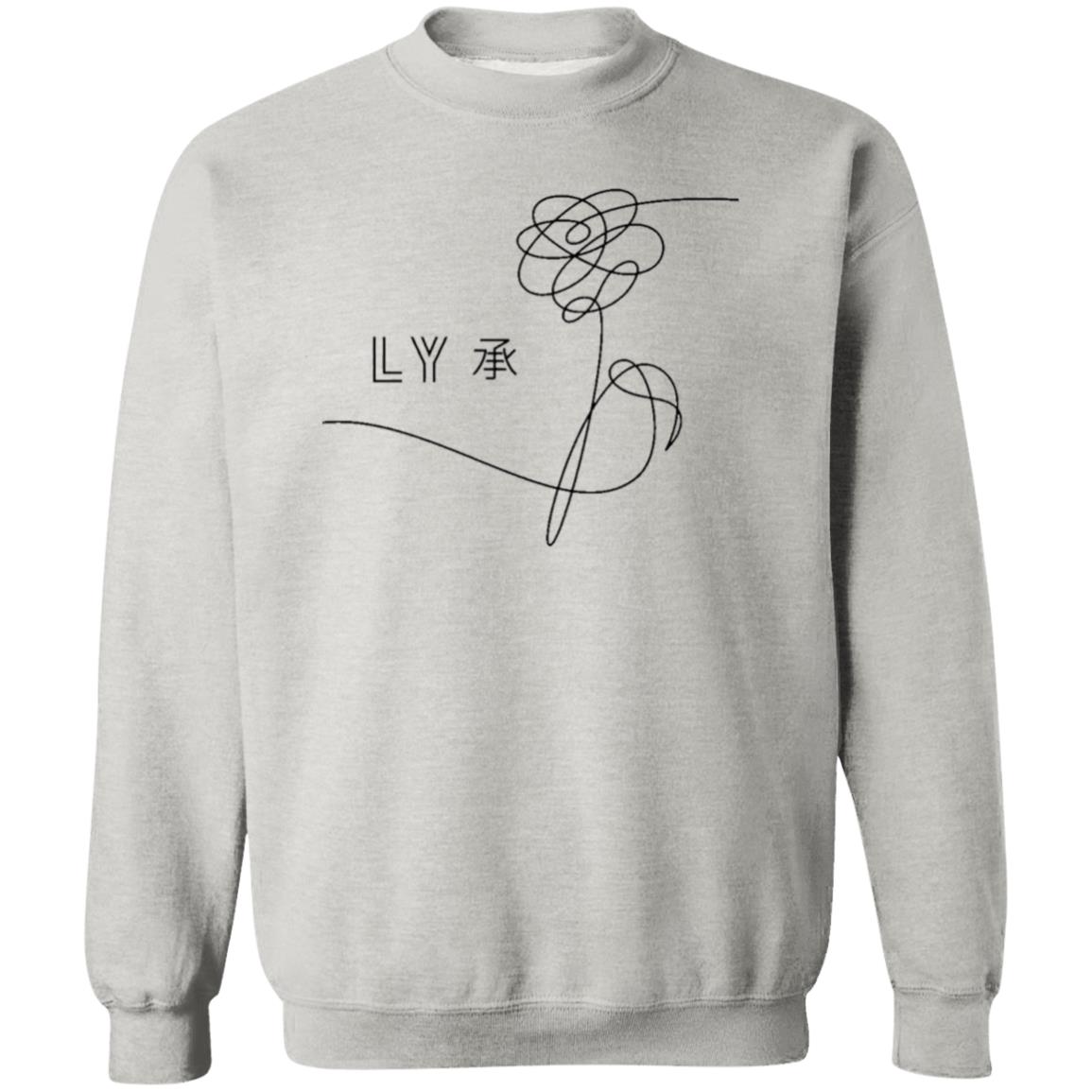 BTS Love Yourself Crewneck Pullover Sweatshirt