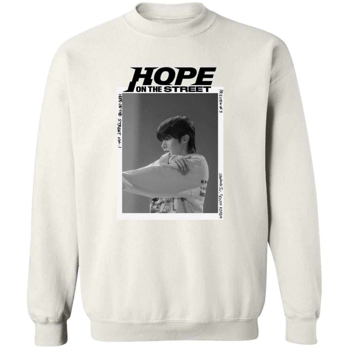 J-Hope Hope on the Street Crewneck Sweatshirt