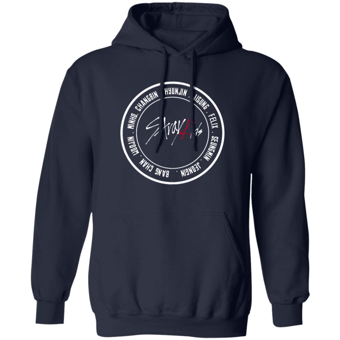 Stray Kids Hoodie Round Logo