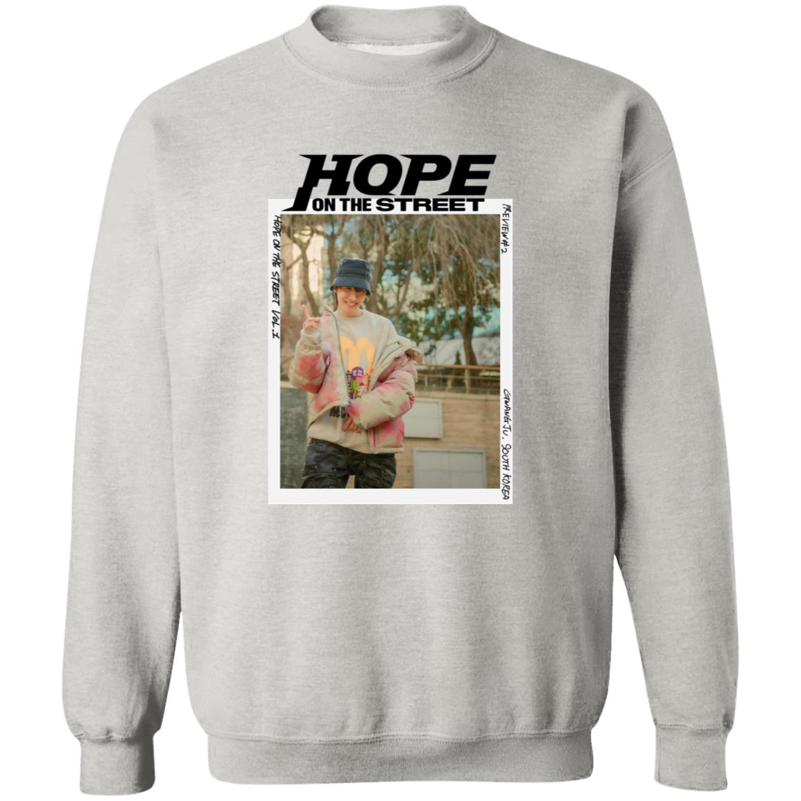 J-Hope Hope on the Street Crewneck Sweatshirt