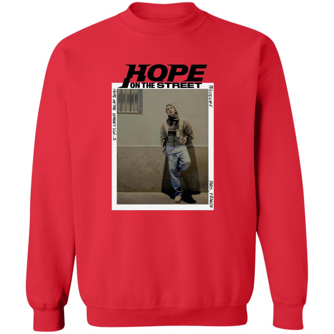 J-Hope Hope on the Street Crewneck Sweatshirt