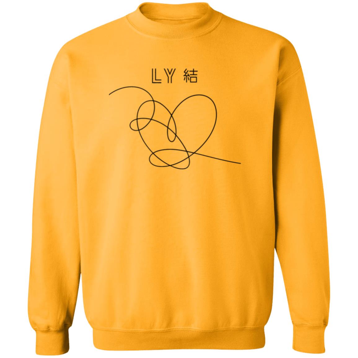 BTS Love Yourself Crewneck Pullover Sweatshirt