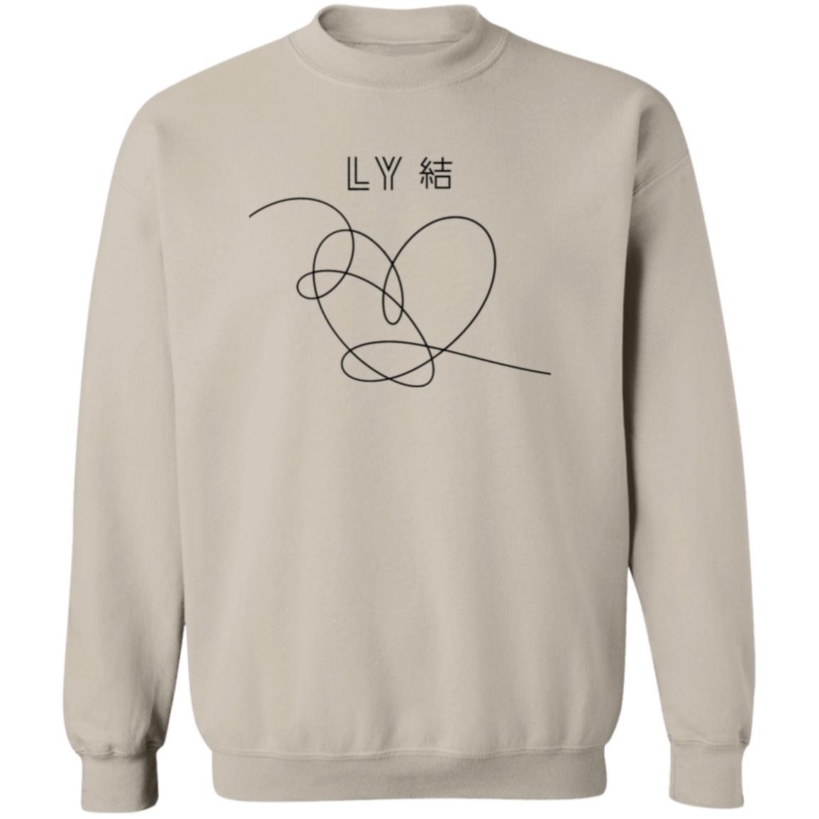 BTS Love Yourself Crewneck Pullover Sweatshirt