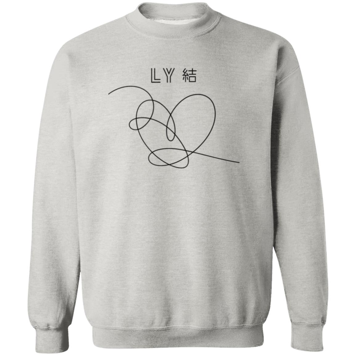 BTS Love Yourself Crewneck Pullover Sweatshirt