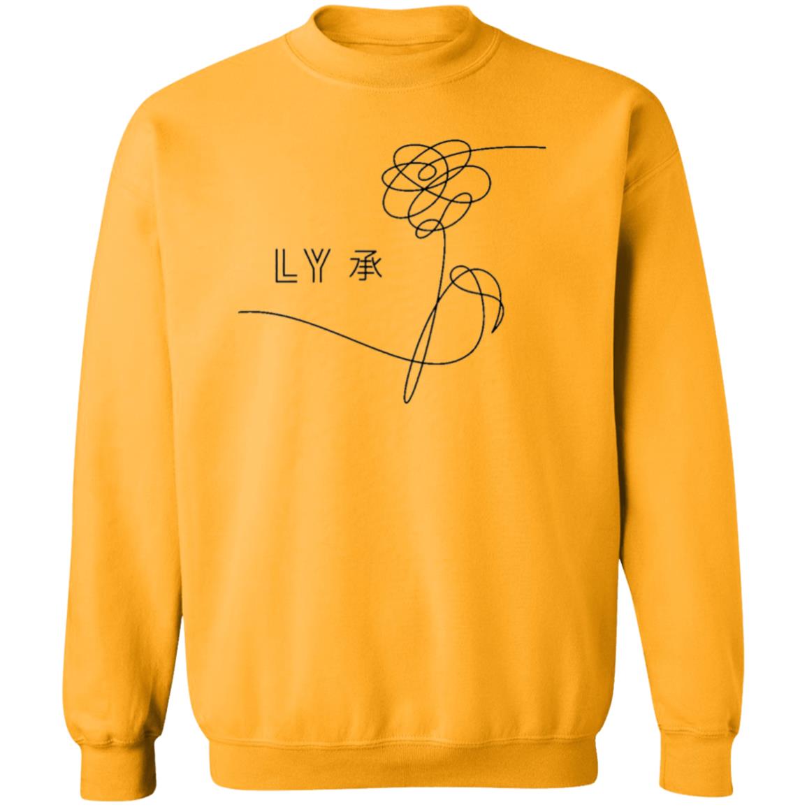 BTS Love Yourself Crewneck Pullover Sweatshirt