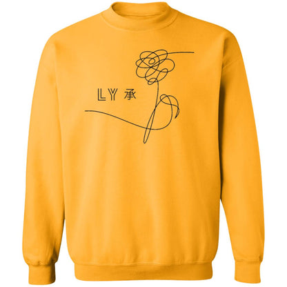 BTS Love Yourself Crewneck Pullover Sweatshirt