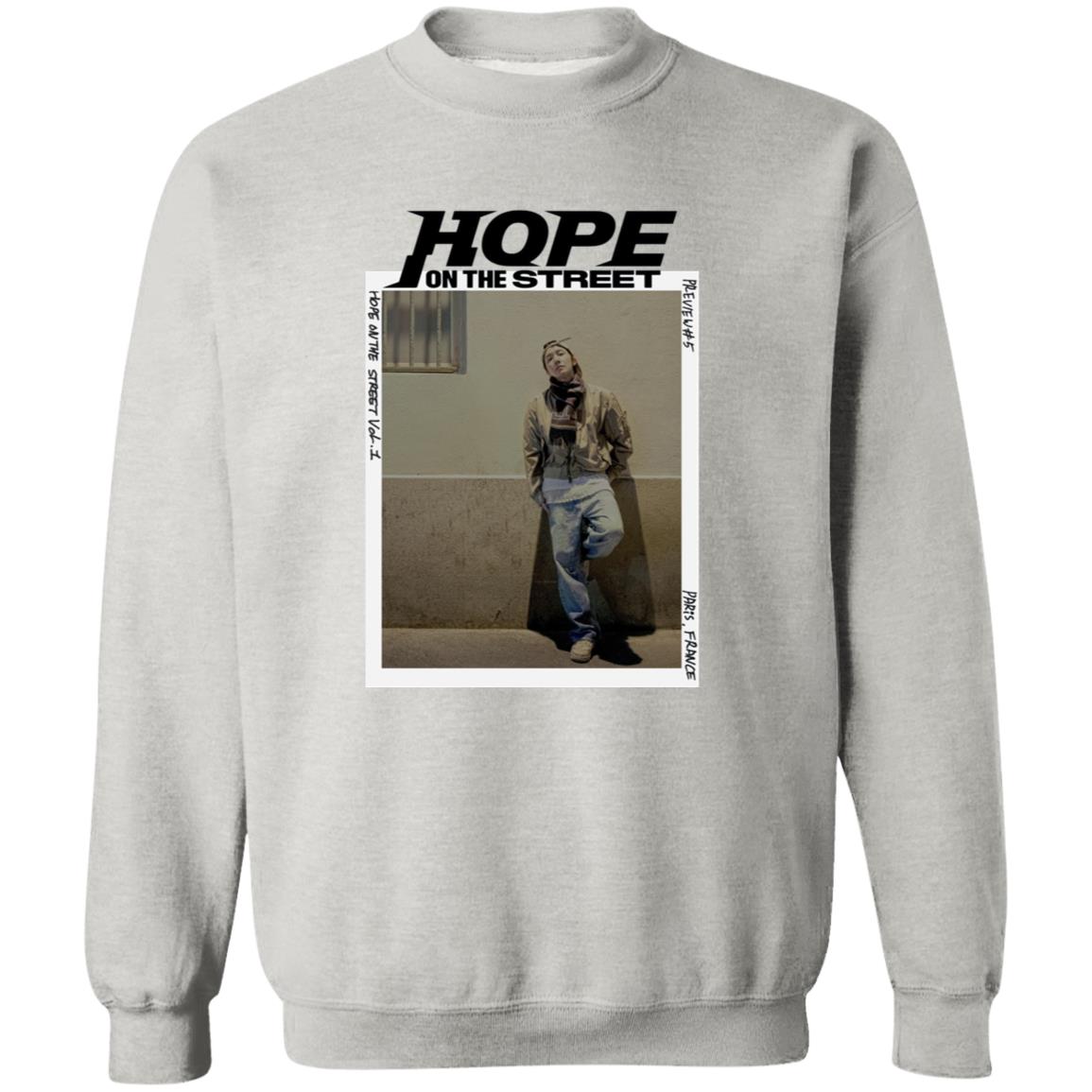 J-Hope Hope on the Street Crewneck Sweatshirt