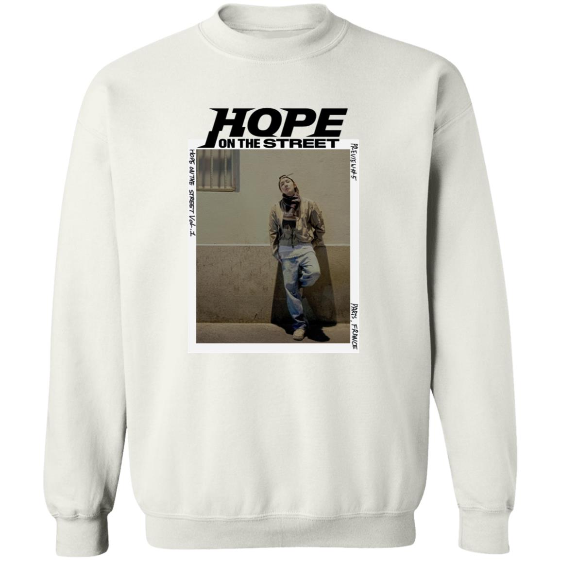 J-Hope Hope on the Street Crewneck Sweatshirt