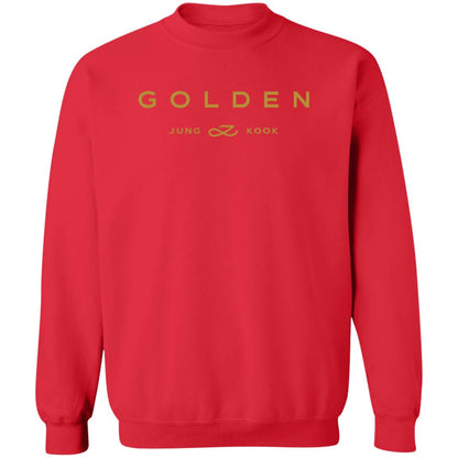 Jung Kook Golden Album Crewneck Sweatshirt - SD-style-shop