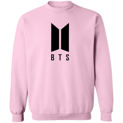 BTS Logo Crewneck Pullover Sweatshirt