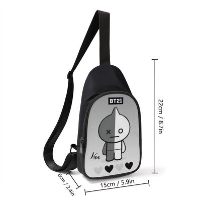 BT21 Van Chest Bag - BTS ARMY Cross Body Bag