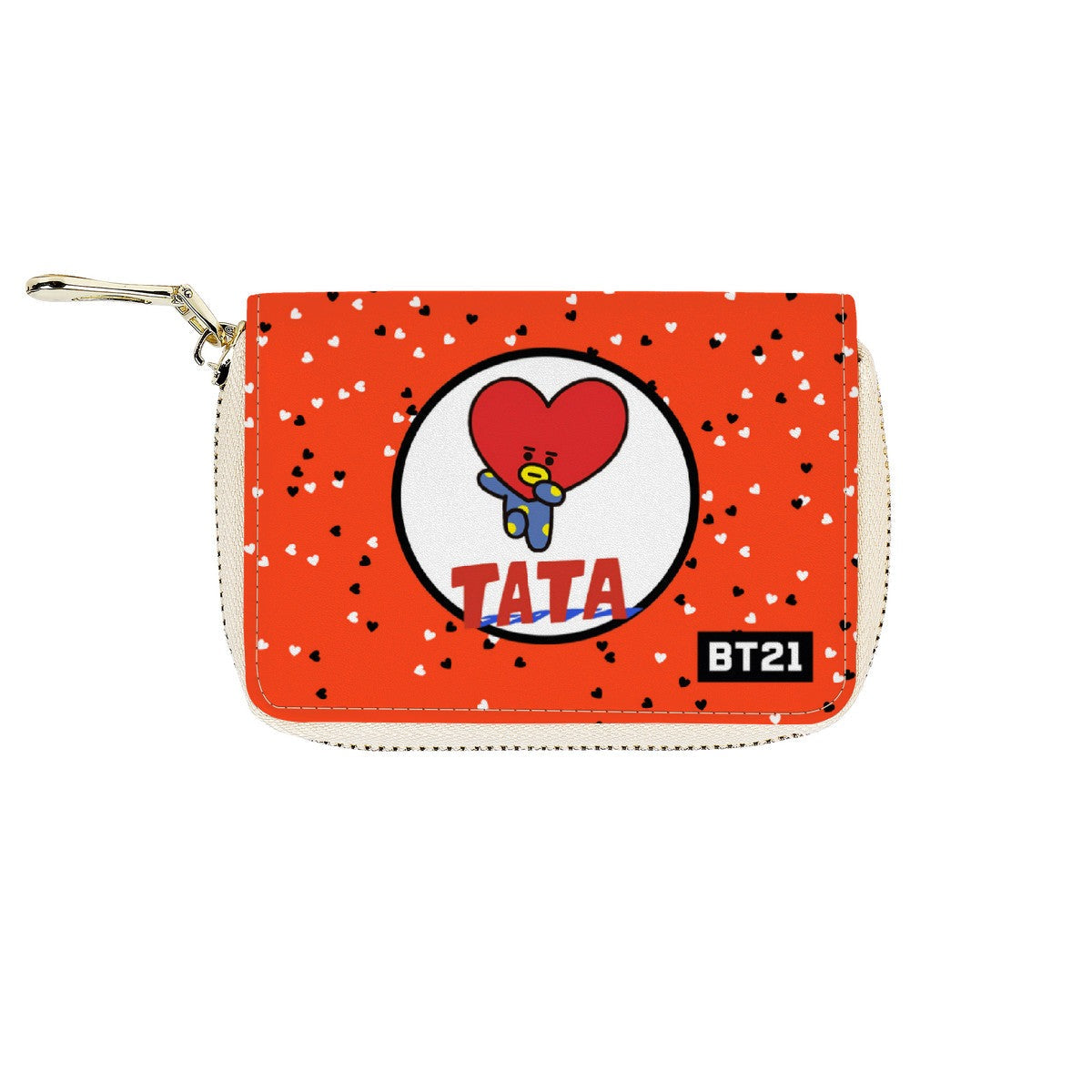 BT21 TATA - V Wallet Zipper Card Holder