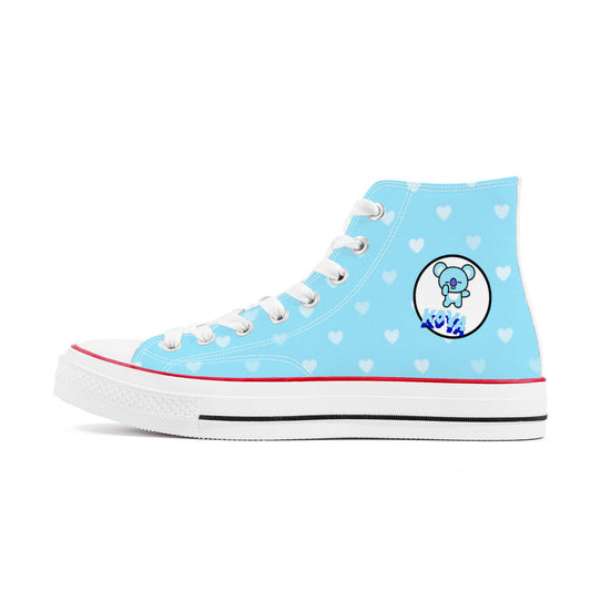 BT21 Koya High Top Canvas Sneakers