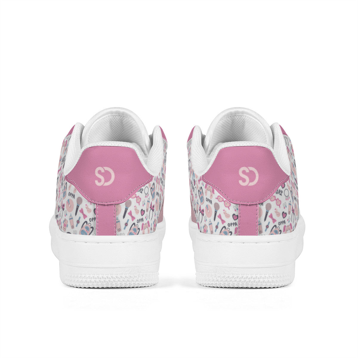 K-Pop Doodle Low-Top Sneakers
