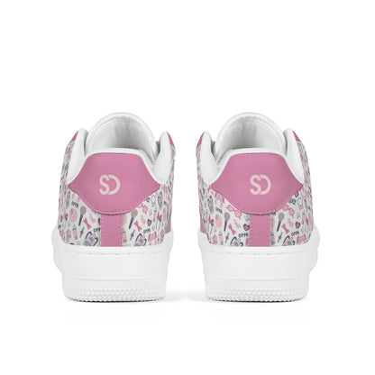 K-Pop Doodle Low-Top Sneakers