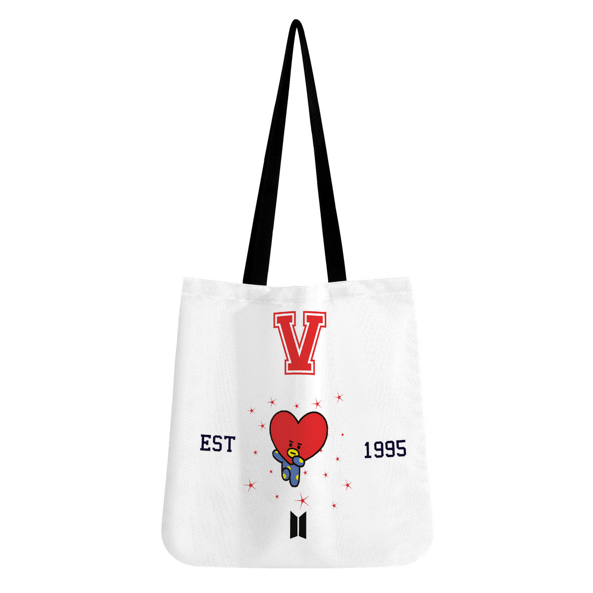 BTS V Tote Bag BT21 Tata Bag