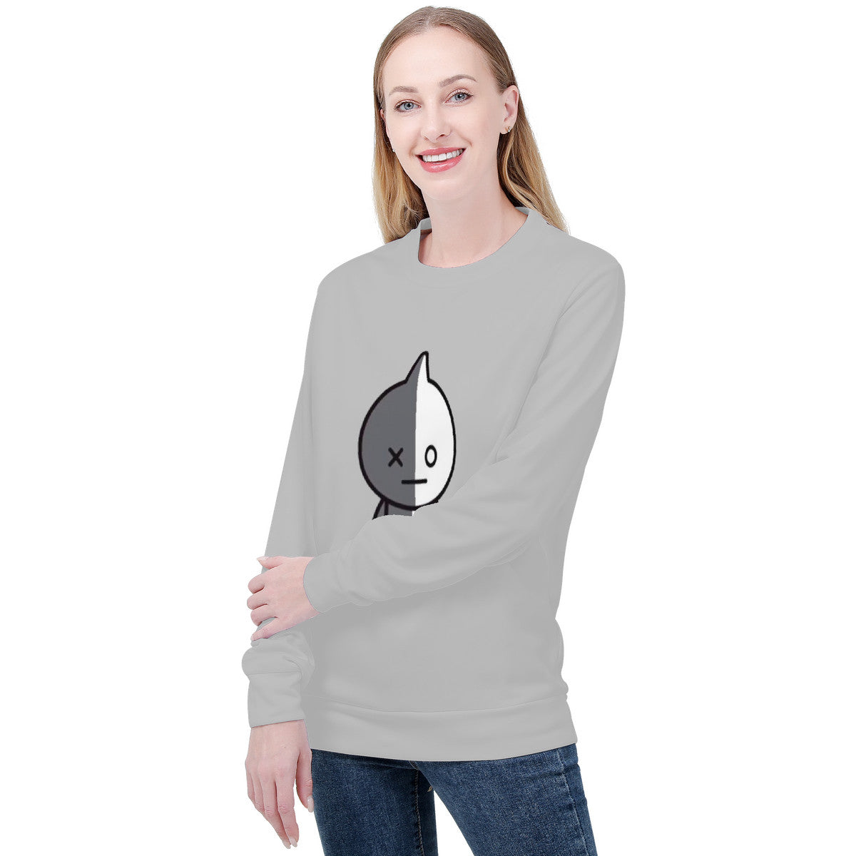 Gray Van Sweater | BTS BT21 Merchandise