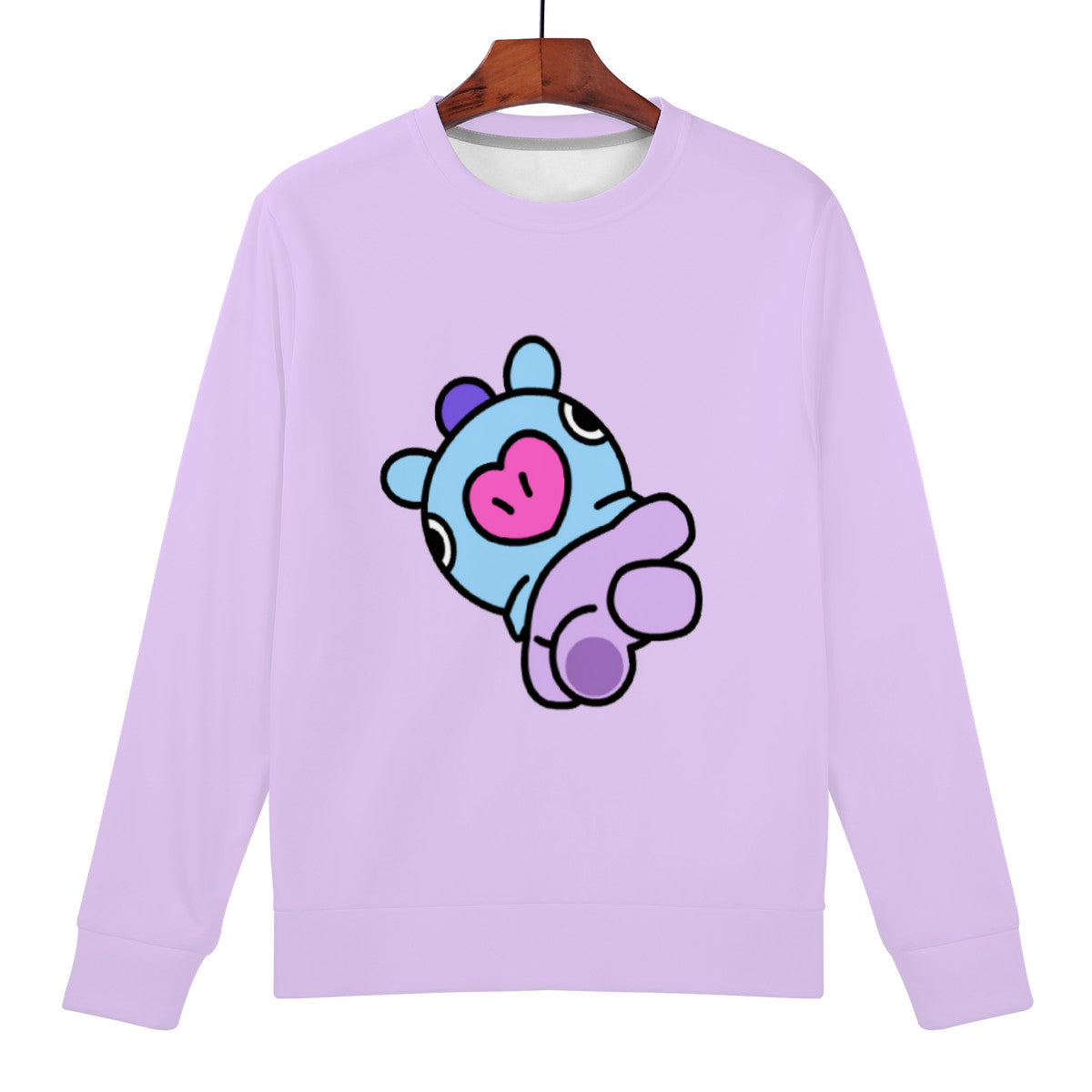 Purple Mang Sweatshirt | BTS BT21 Merchandise