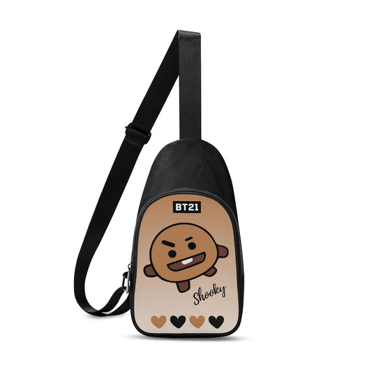 BT21 Shooky Chest Bag - BTS SUGA Cross Body Bag