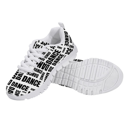 Kids Dance Sneakers - Dance Print
