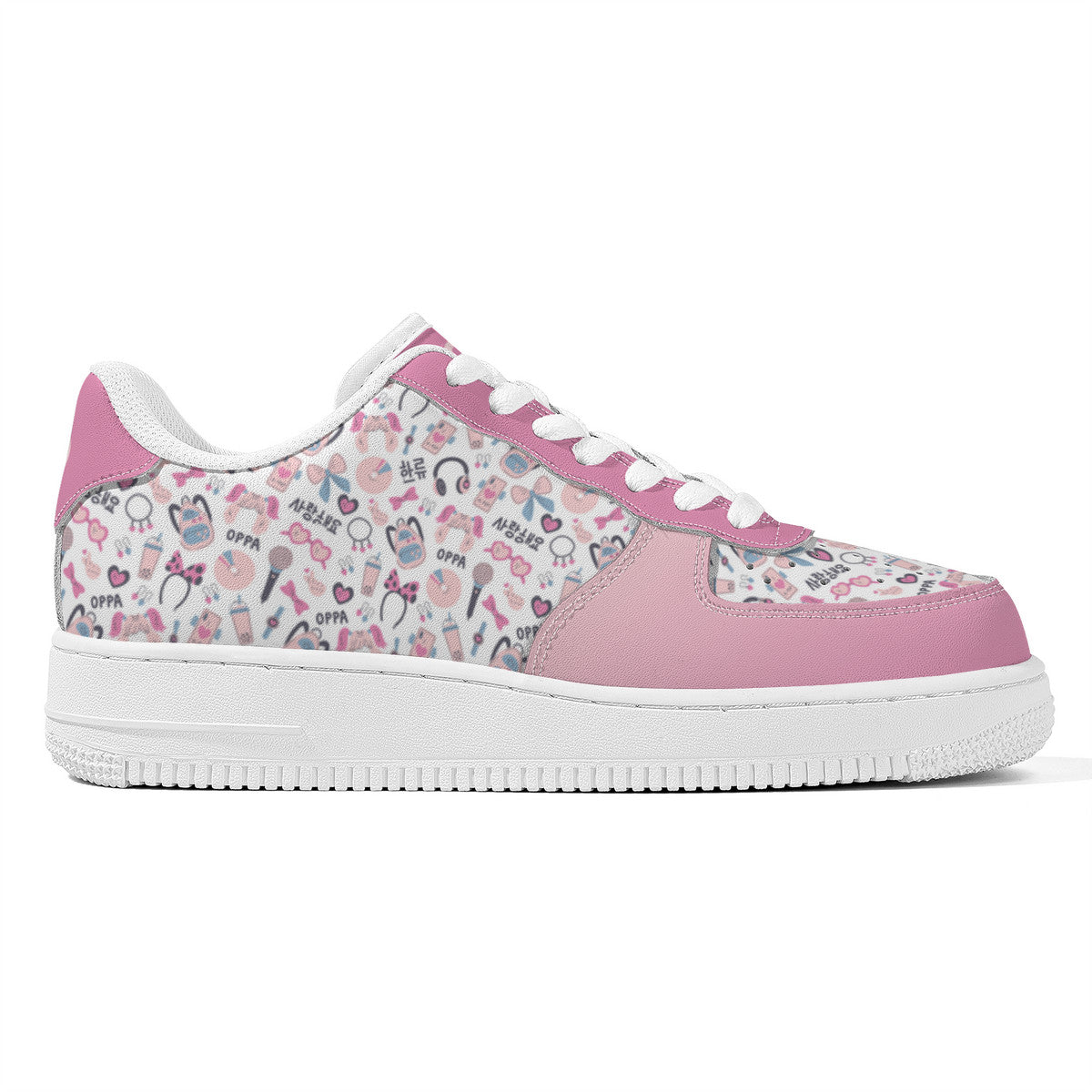 K-Pop Doodle Low-Top Sneakers