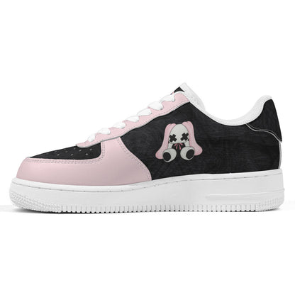 Goth Doll Low Top Sneakers – Cute Dark Style