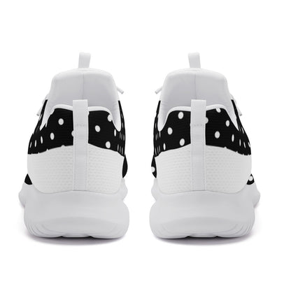 Fitness Sneakers - Polka Dot Black