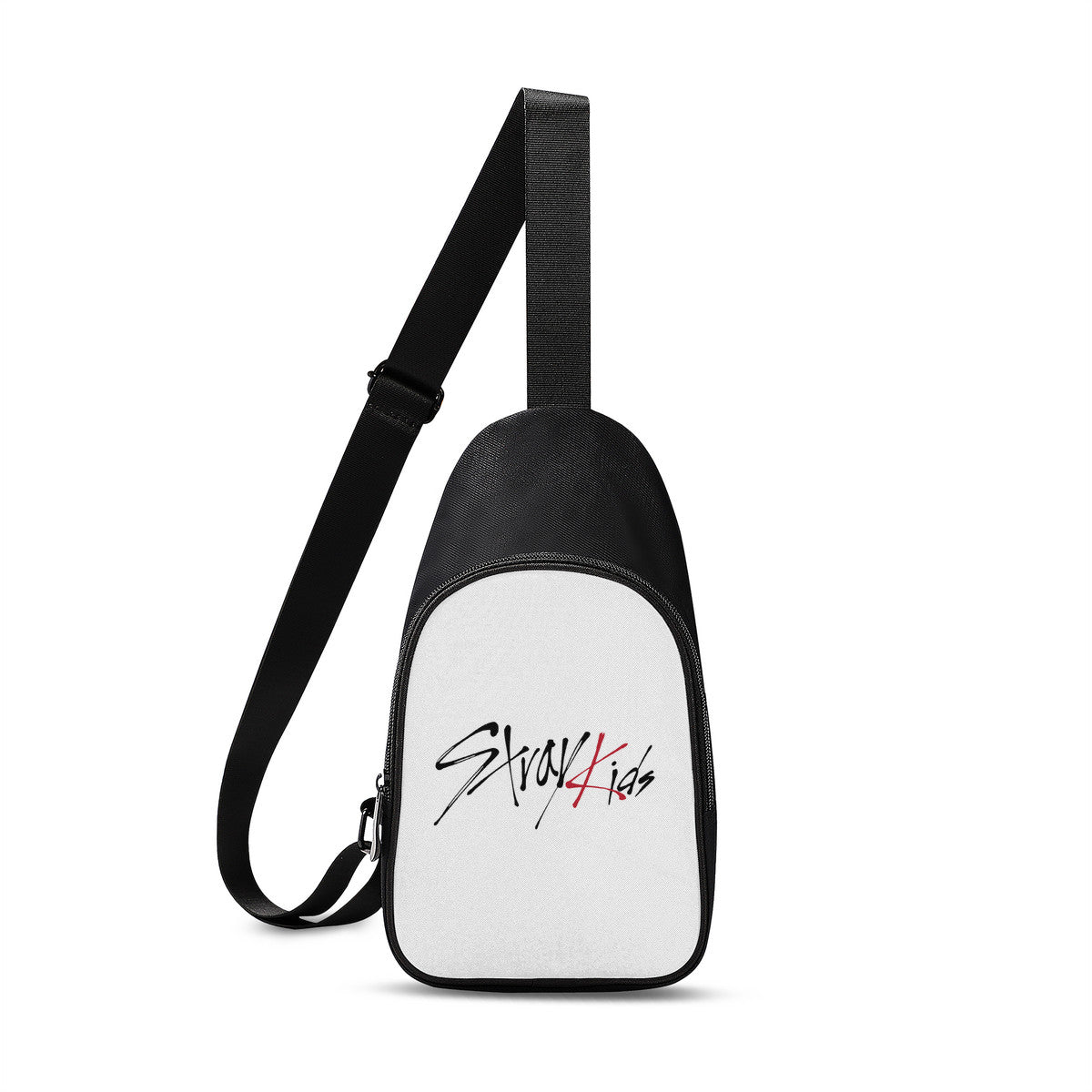 Stray Kids Chest Bag - White Cross body bag StrayKids Logo