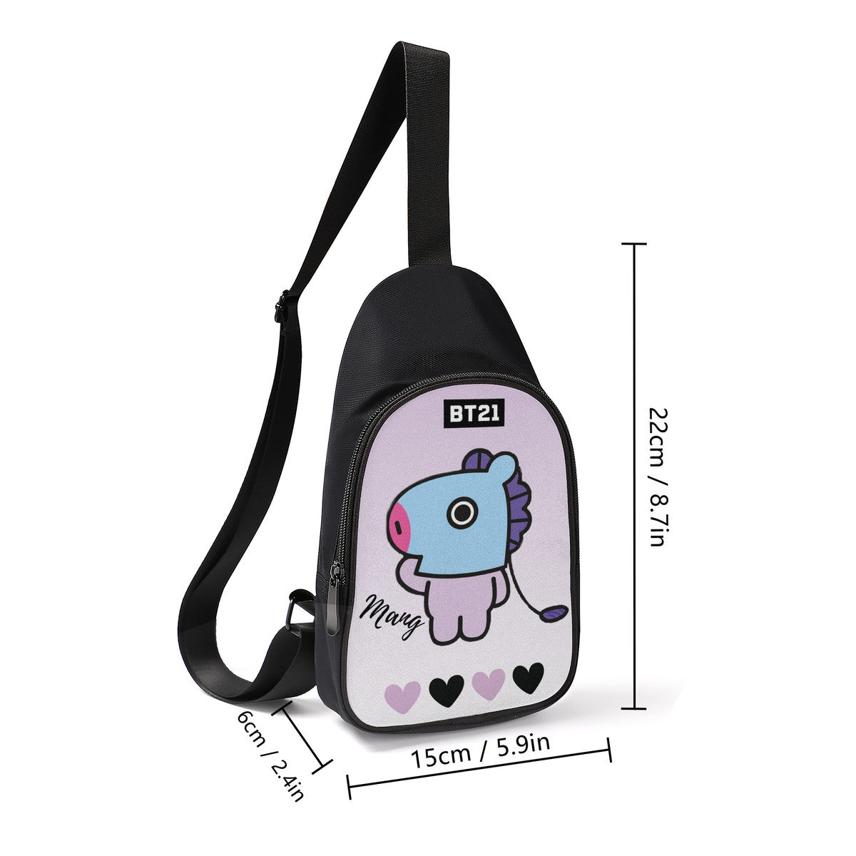 BT21 Mang Chest Bag - BTS J-HOPE Cross Body Bag