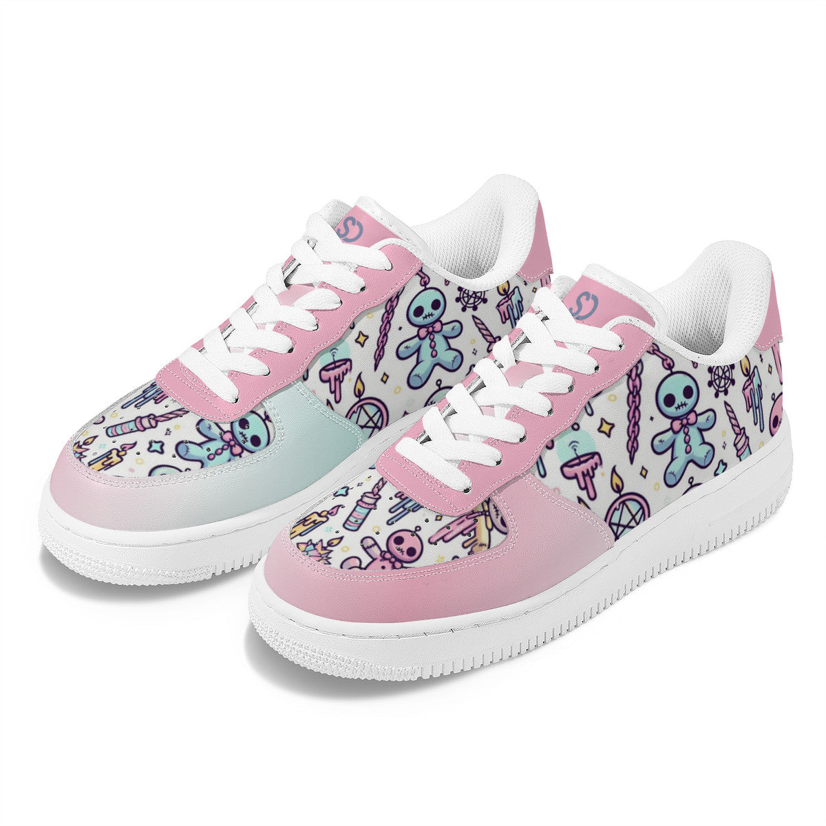 Kawaii Goth Low Top Sneakers